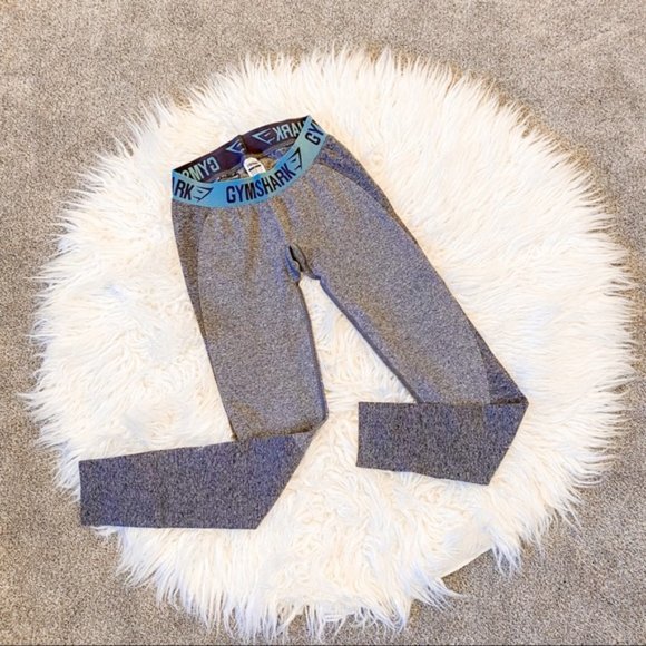 Gymshark Flex Legging  - Charcoal Marl Gray I Size Small - Picture 6 of 9